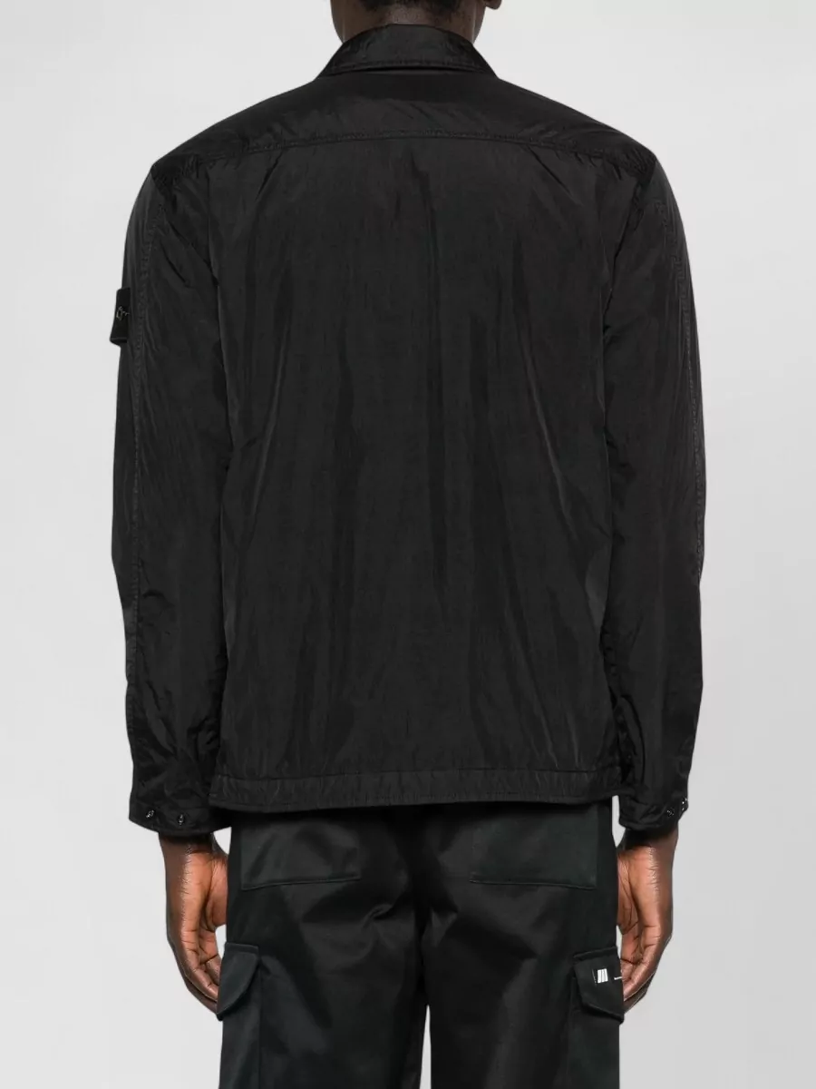 Stone Island Padded Nylon Overshirt Long Sleeve Design