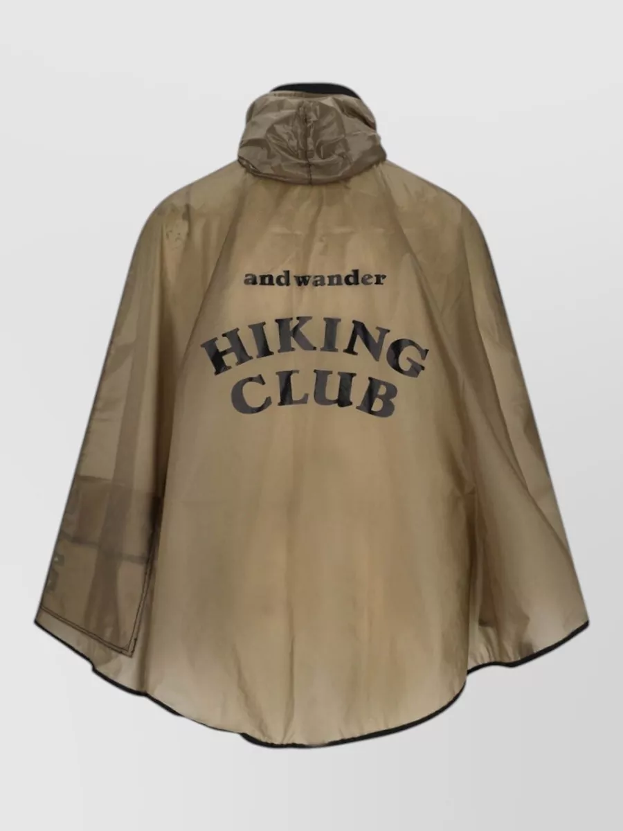 And Wander Nylon Raincoat