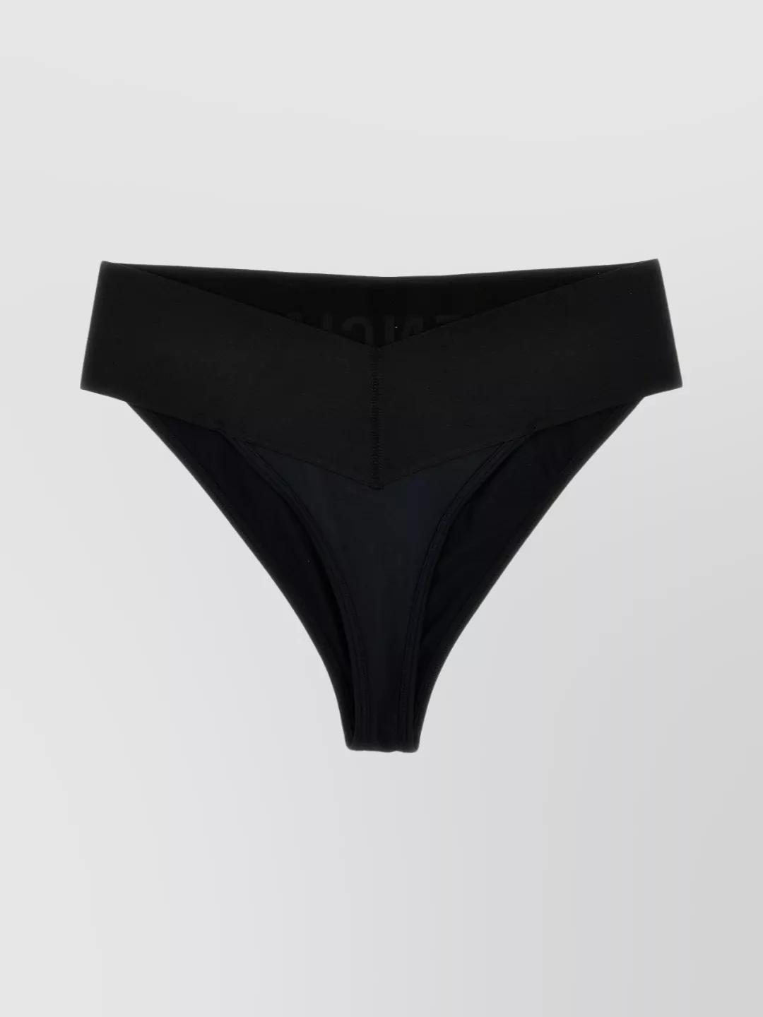 Balenciaga Logo-waistband Stretch-cotton Briefs In Black