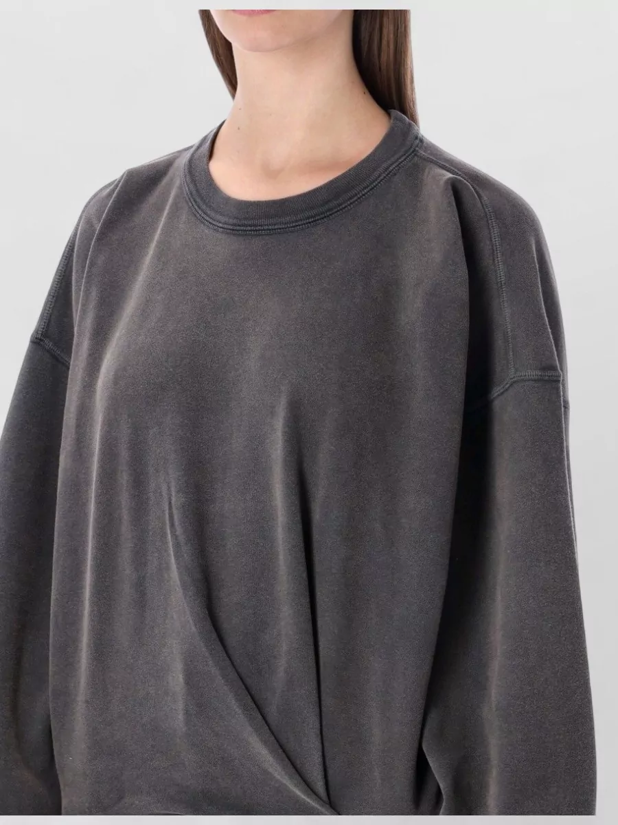 Isabel Marant Etoile Suaria Crew Neck Long Sleeve Top