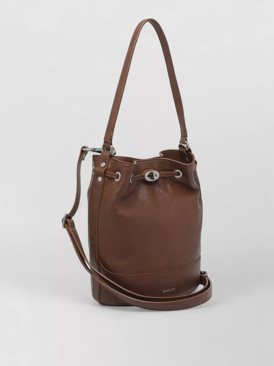 Zanellato Leather Bucket Bag