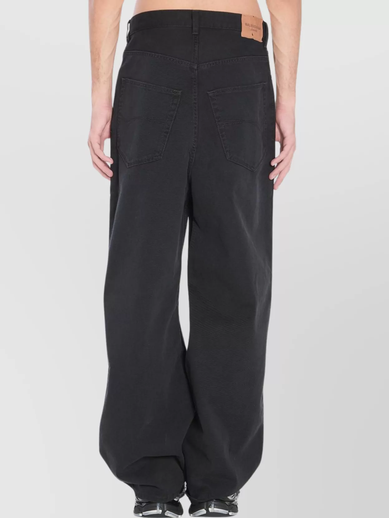 Balenciaga Loose Fit Denim Trousers