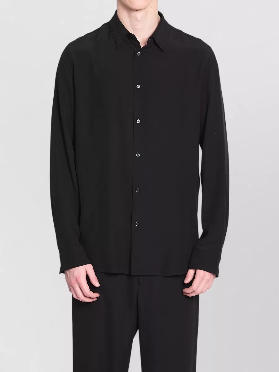 Gucci Tailored Silk Crepe De Chine Shirt