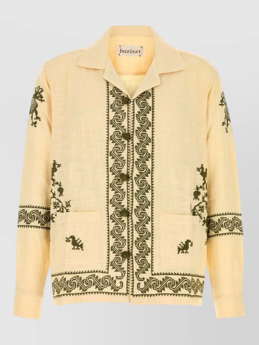 Baziszt cotton shirt jacket