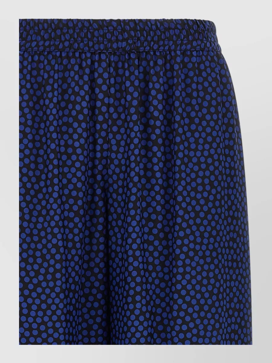 Gianluca Capannolo polka-dot wide-leg palazzo trousers