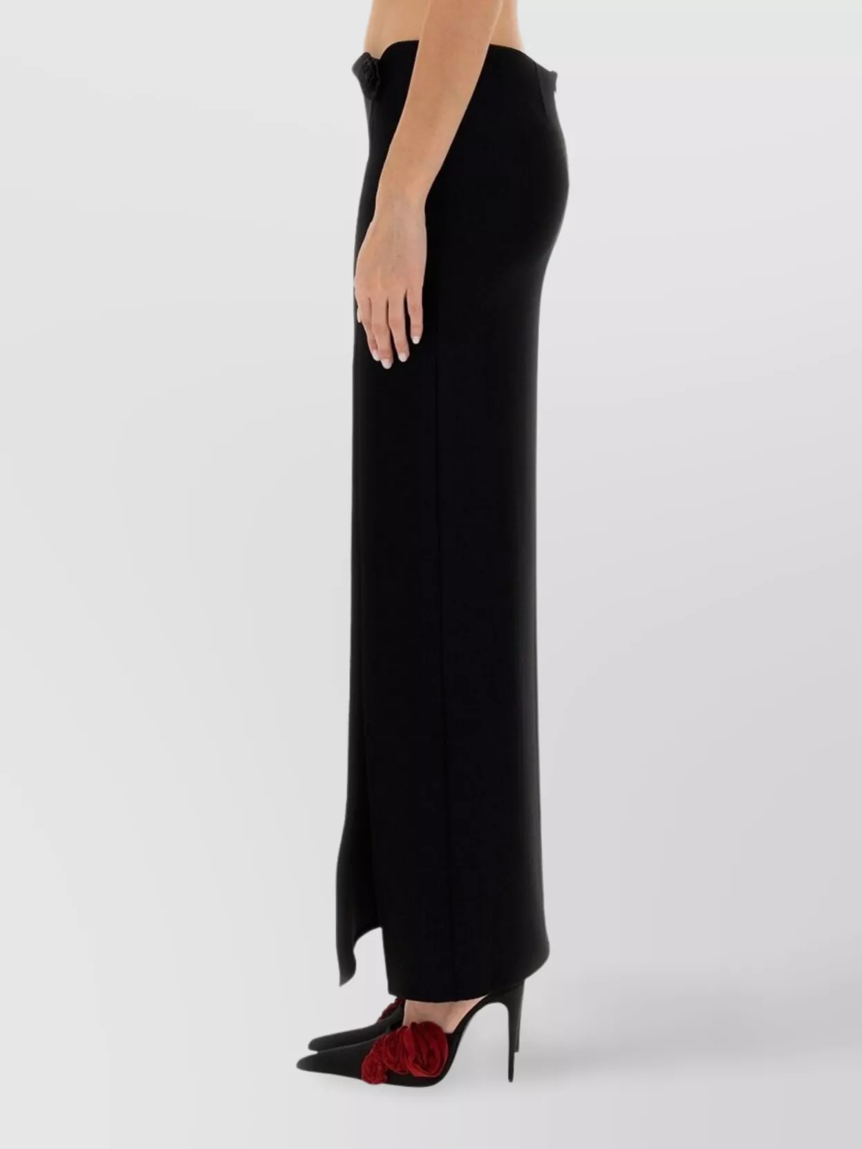 Magda Butrym Long Skirt In Black