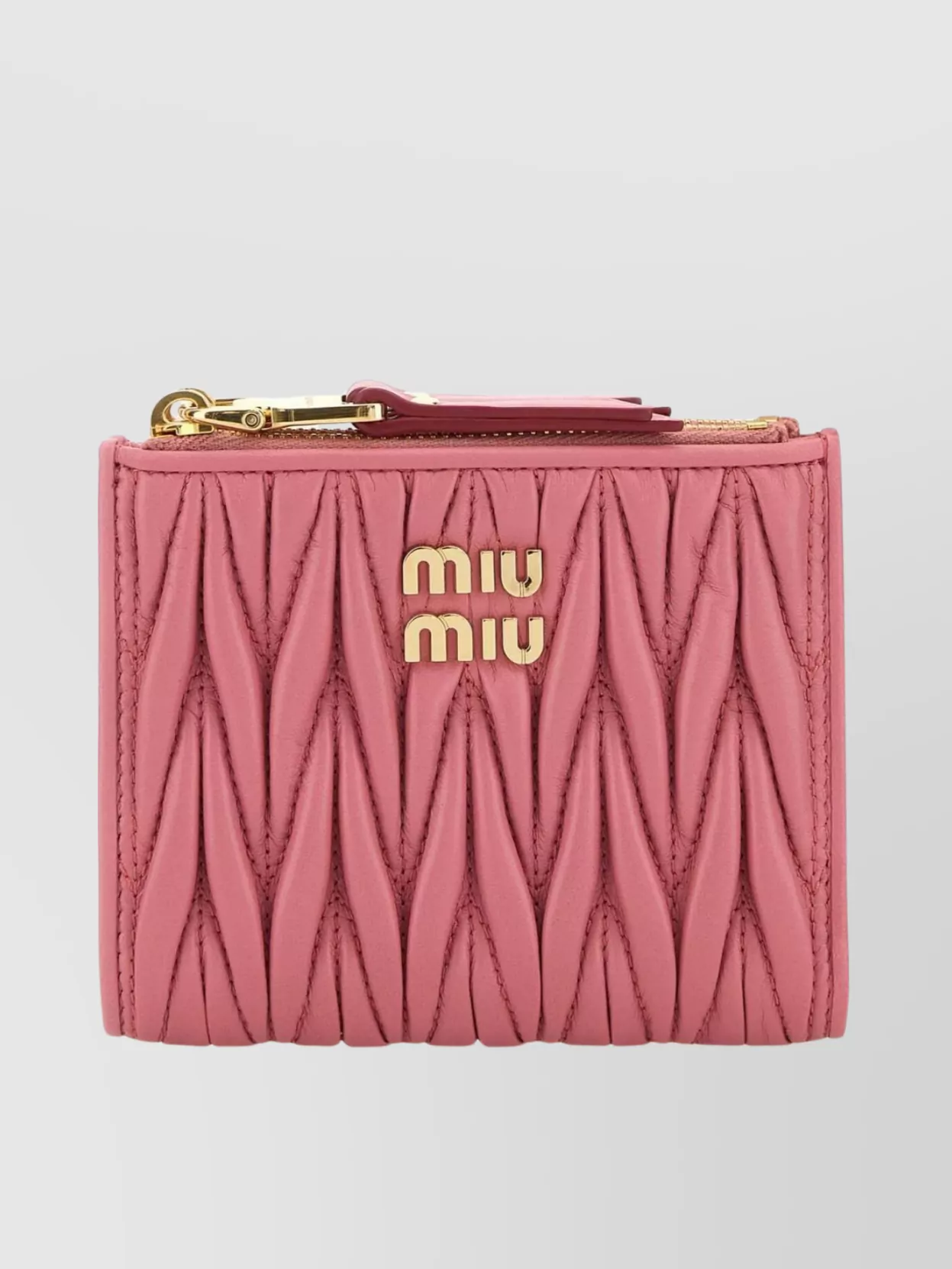 Miu Miu Quilted Leather Wallet Hardware