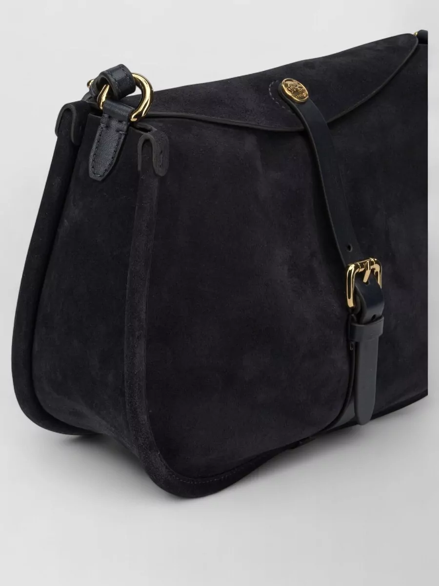 Etro Small Suede Crossbody Bag