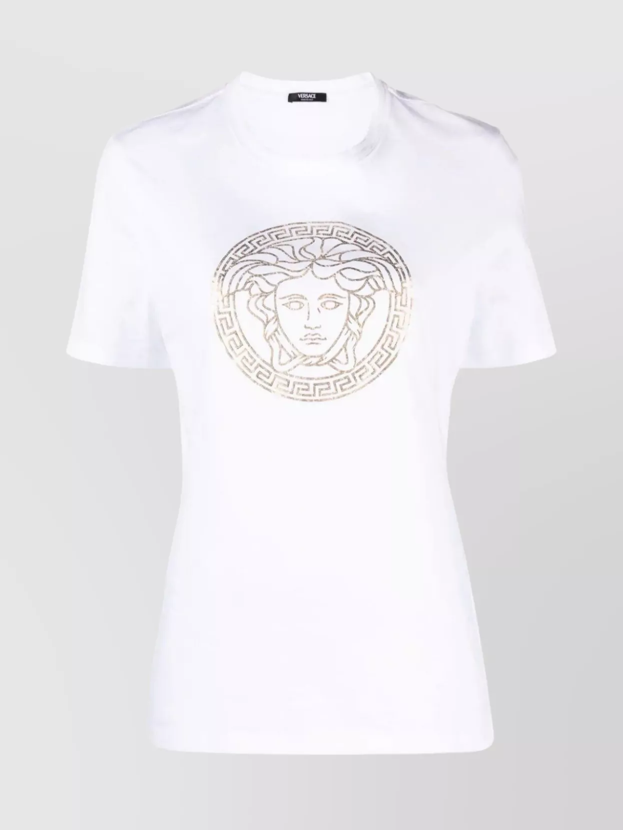 Shop Versace Mythical Graphic Print Crewneck T-shirt