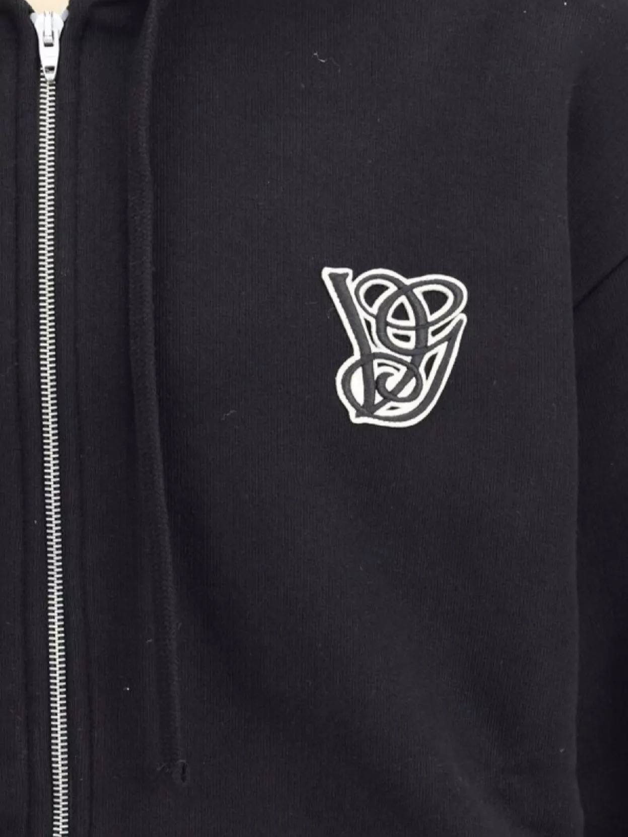 Valentino Logoed Cotton Hoodie Kangaroo Pockets