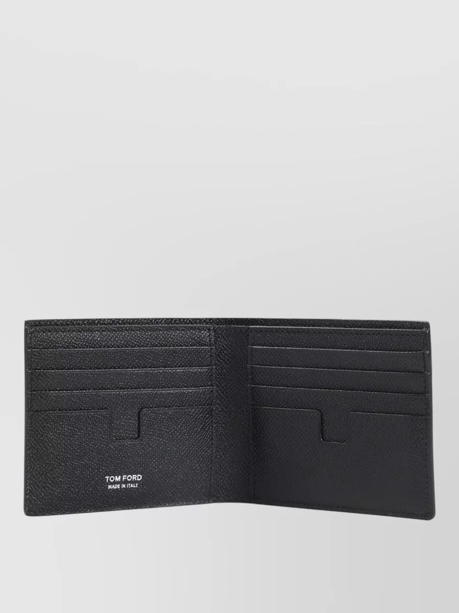 Tom Ford Textured Leather Bifold Wallet And Cardholder
