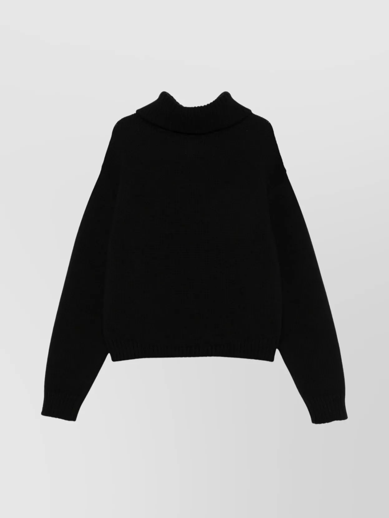 Airei Wool Blend Drop Shoulder Knit Sweater