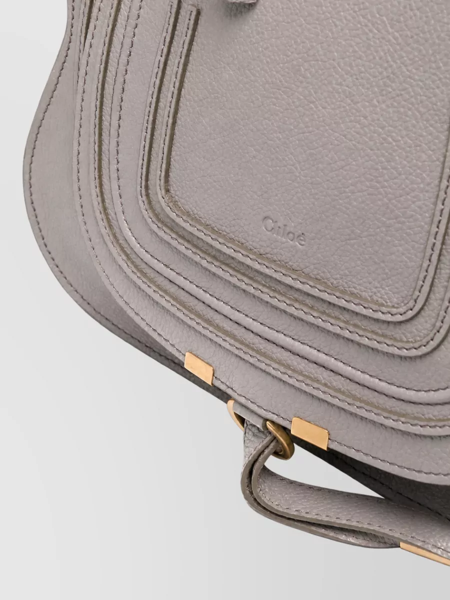 Chloé Marcie Calfskin Leather Shoulder Bag