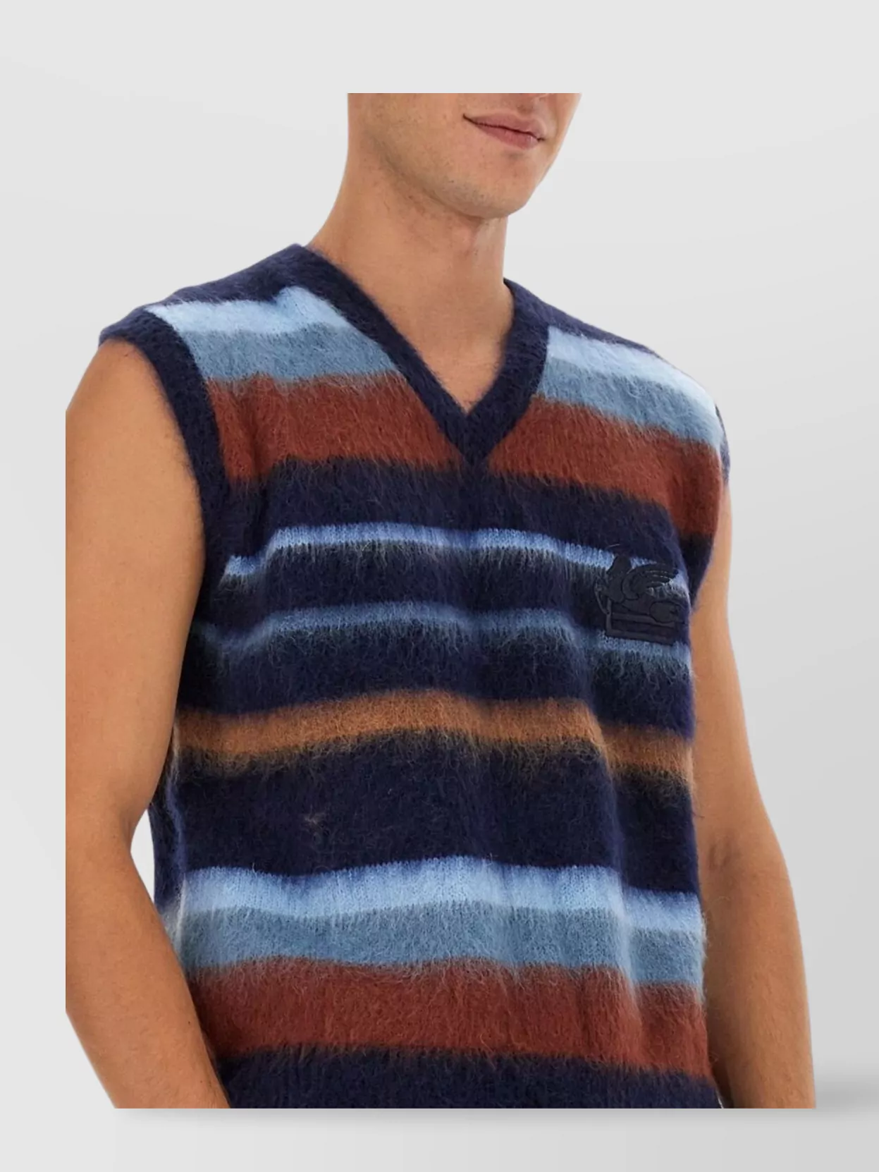 Etro Vest With Stripe Pattern