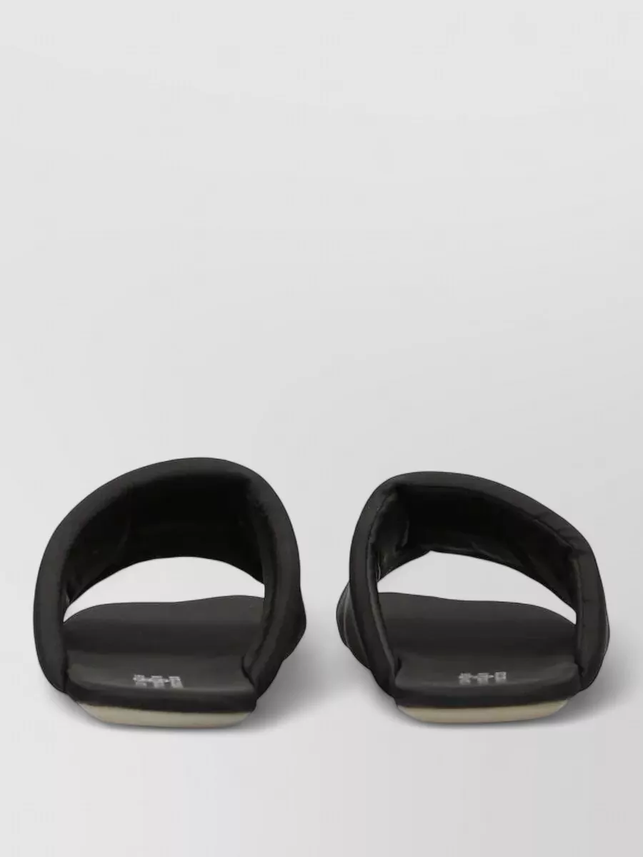 Mm6 Maison Margiela Nylon Logo-Plaque Slippers