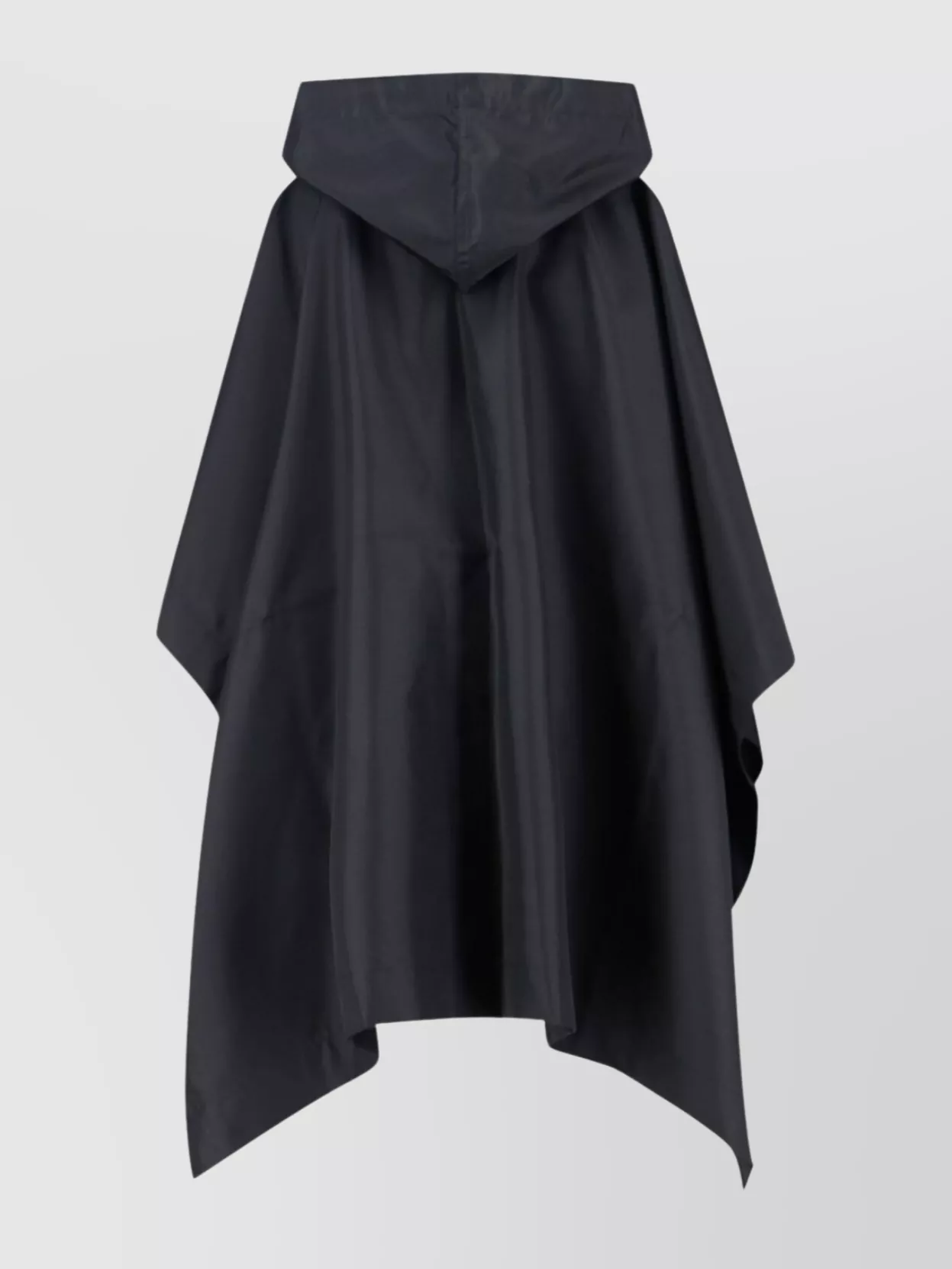 Rick Owens Drkshdw Drawstring Hooded Lightweight Loose Fit Jacket In Black