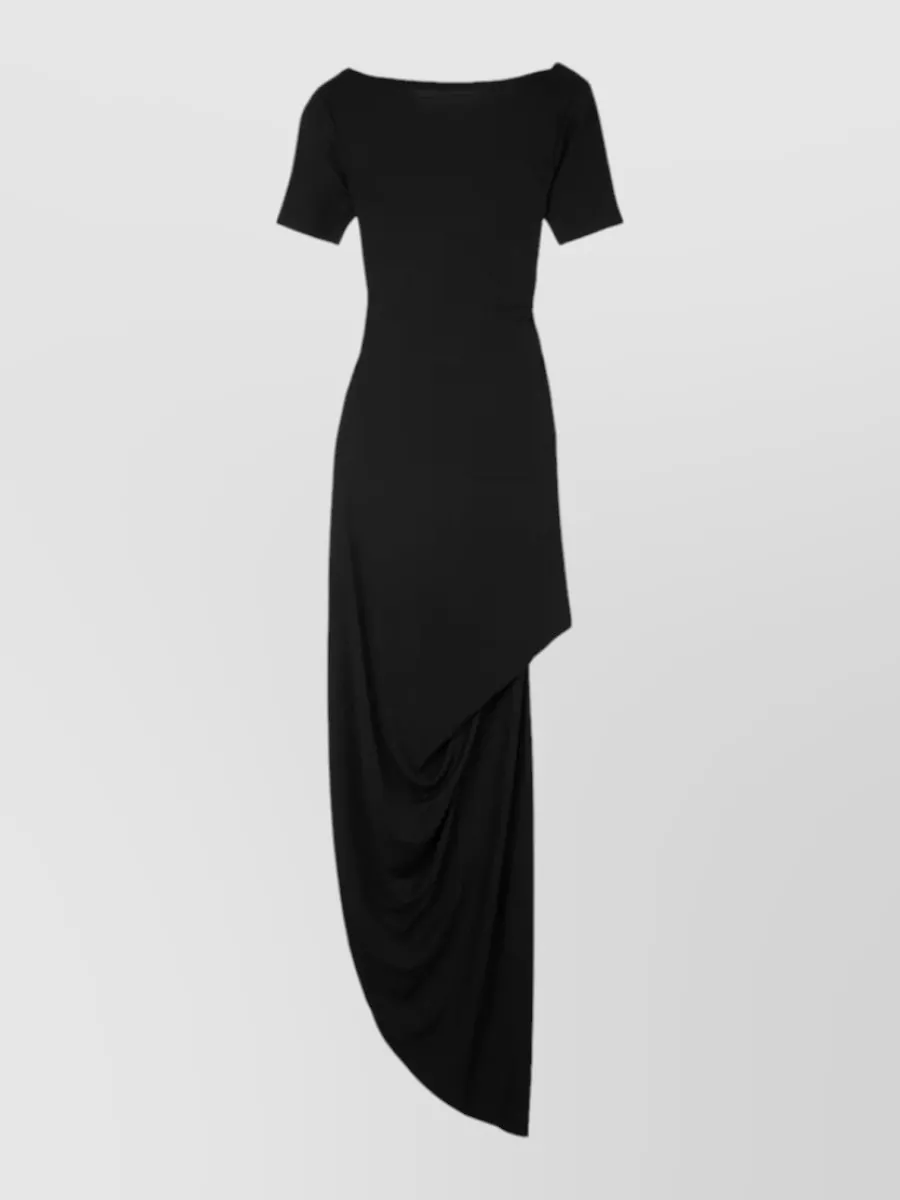 Jacquemus Draped Asymmetric Maxi Dress