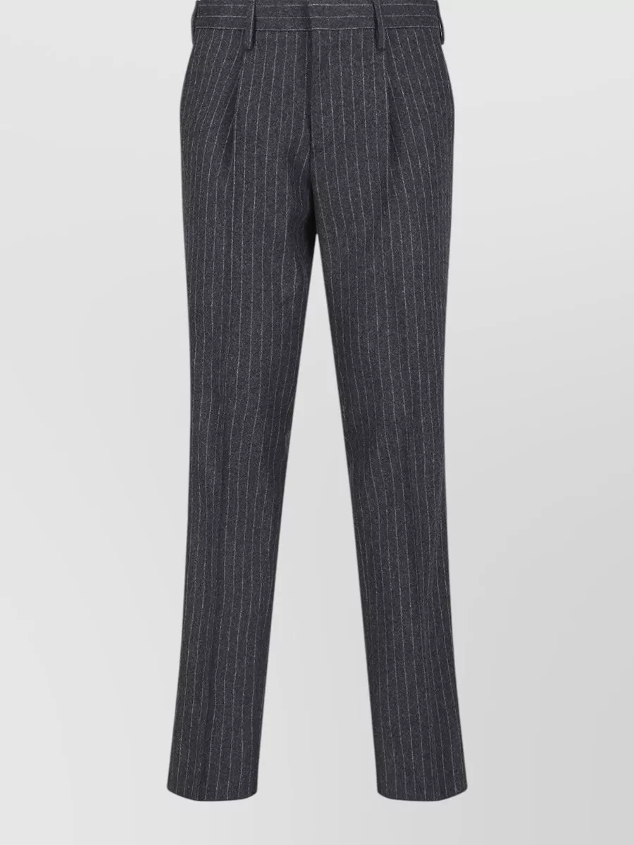 Lardini Wool Double Breasted Coat