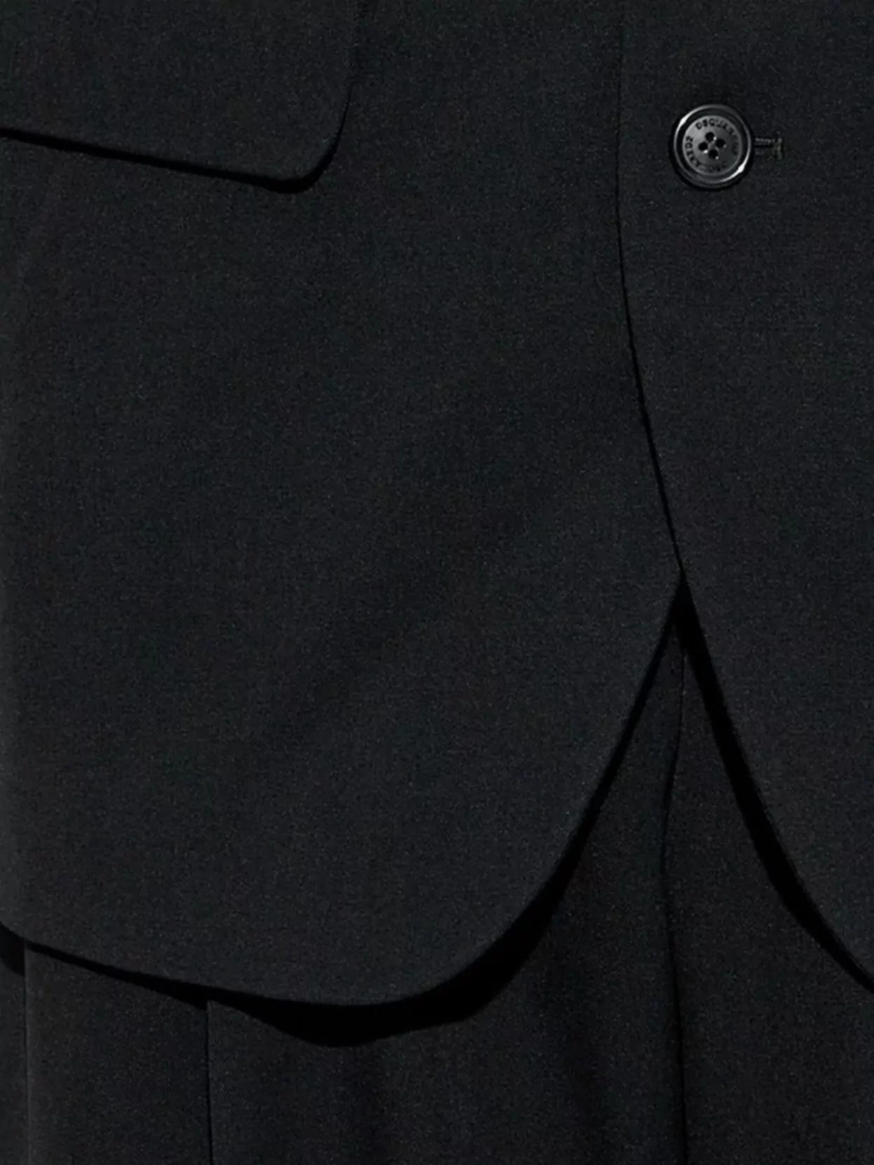 Dsquared2 Tailored Suit With Flap Pockets And Notch Lapel