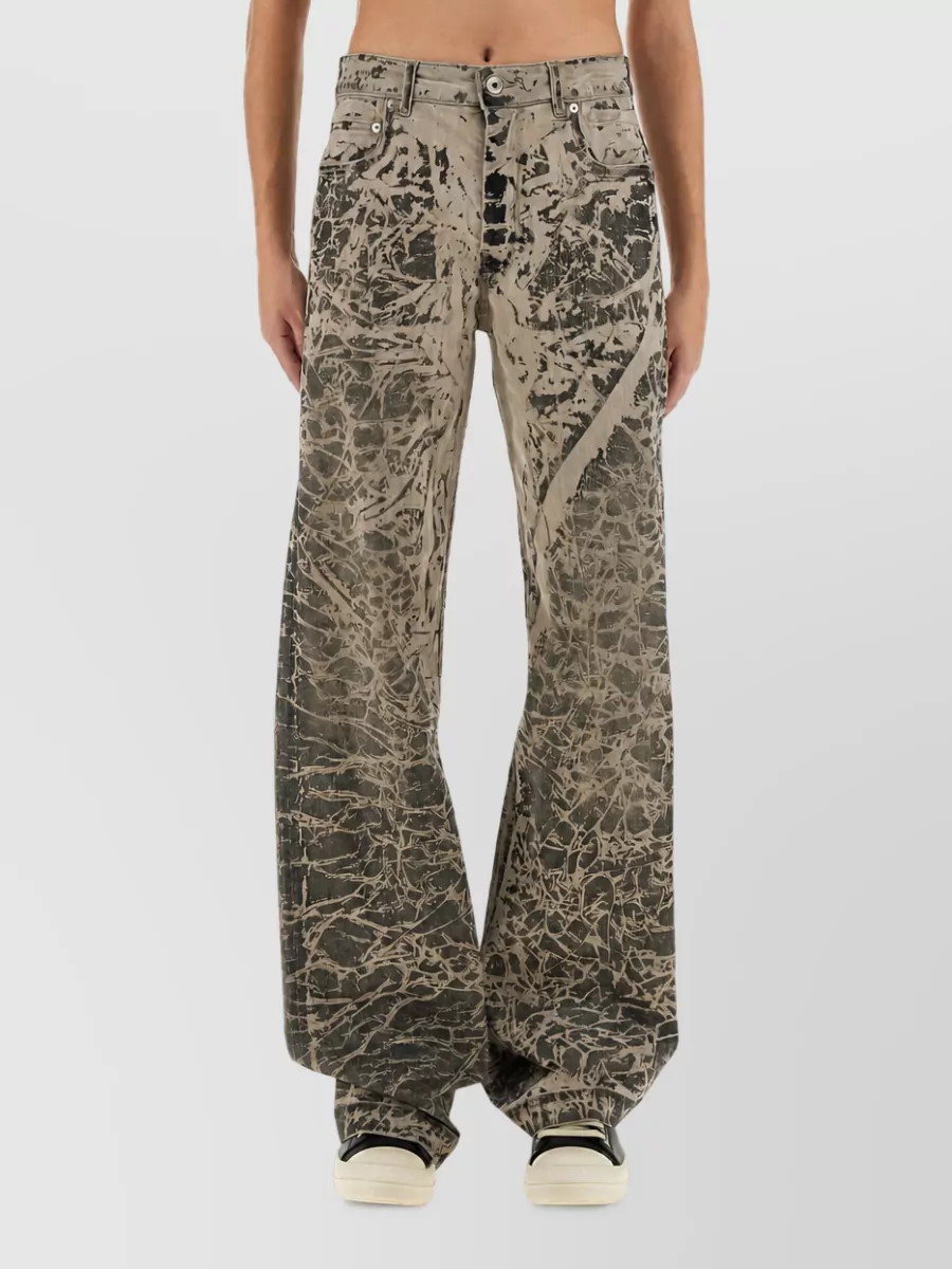 Rick Owens Drkshdw Concordians Denim Straight-Leg Jeans