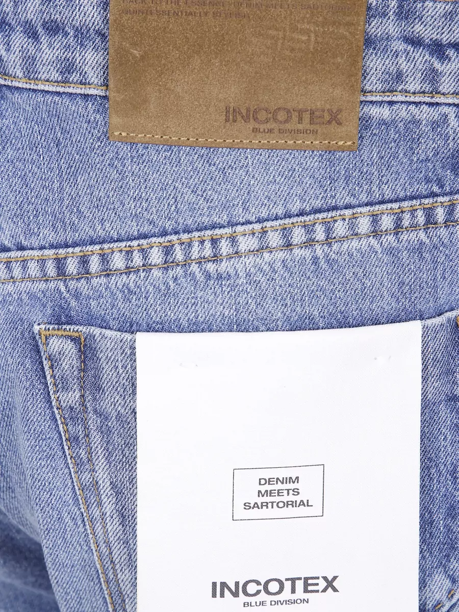 Incotex Regular-Fit Straight-Leg Jeans