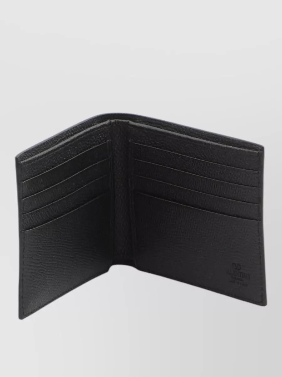 Valentino Garavani Compact Bifold Leather Wallet Eleven Nine