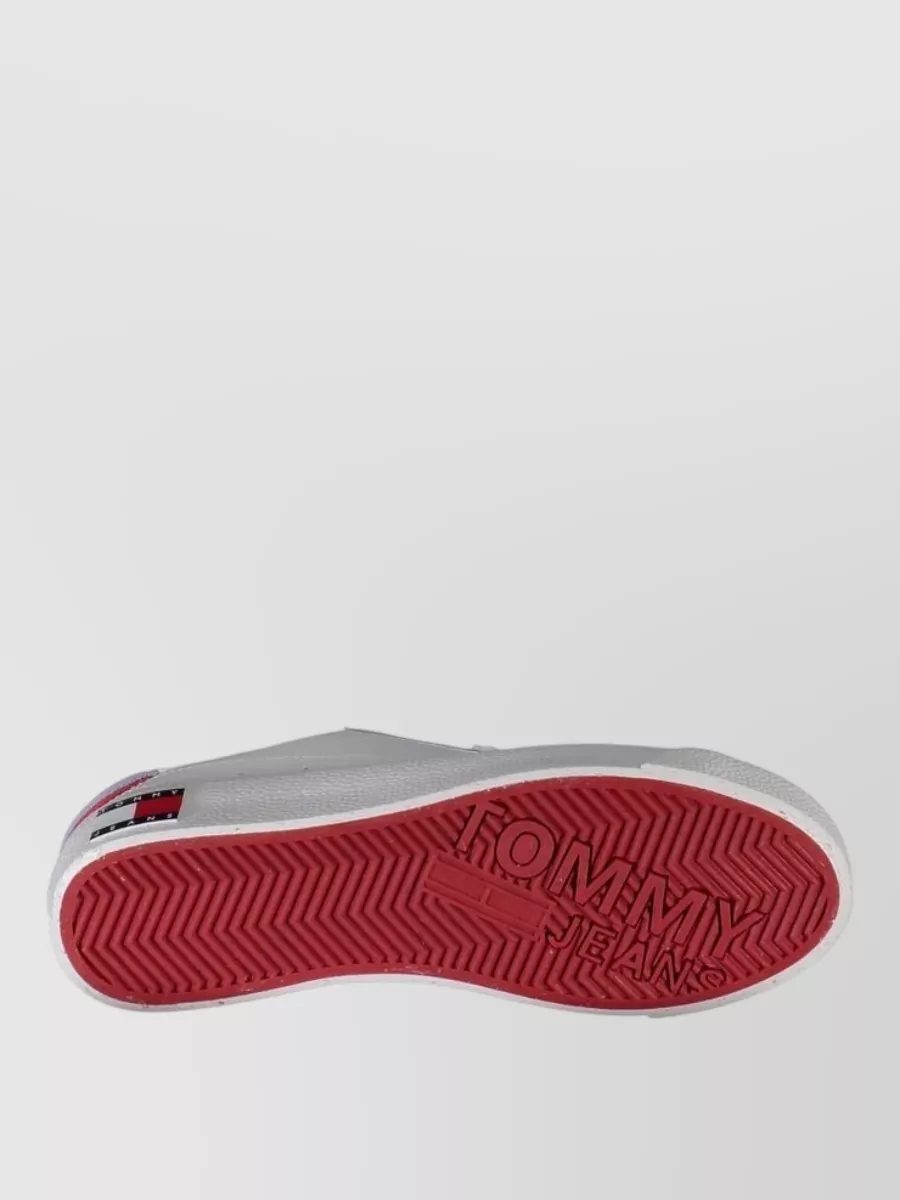 Tommy Hilfiger Leather Platform Sneakers