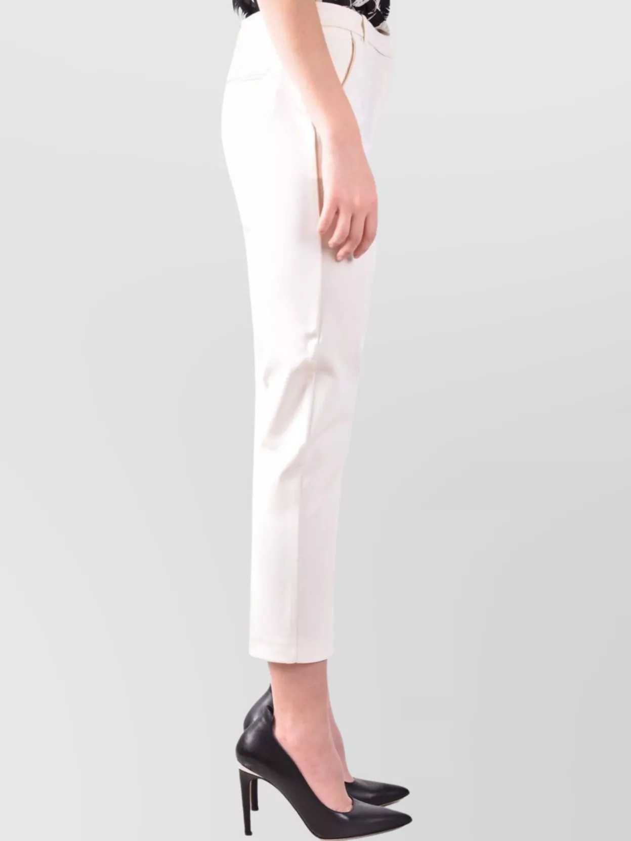 Pinko Tailored Trousers Cropped Length