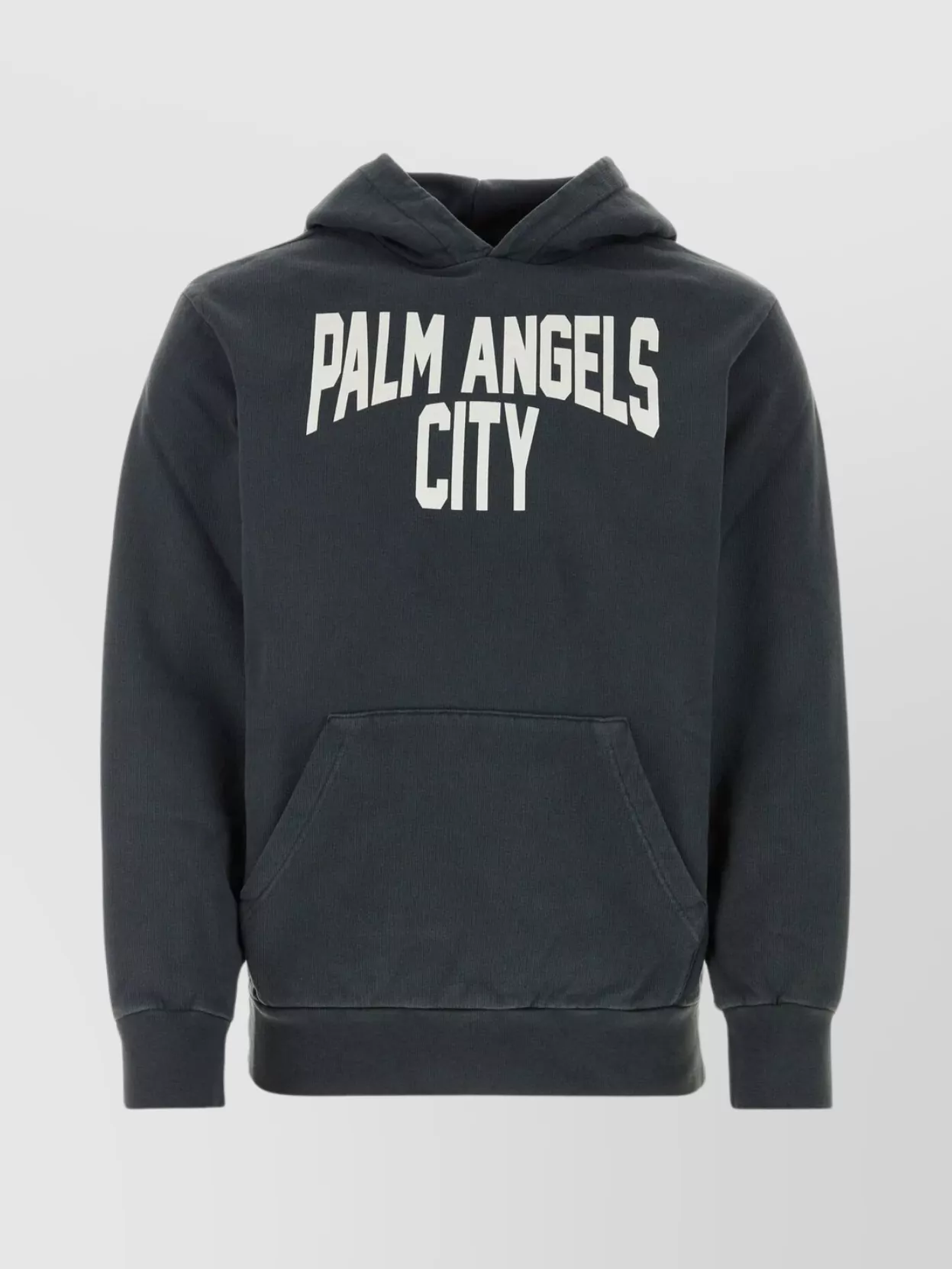 Shop Palm Angels Urban Graphic Hooded Sweater