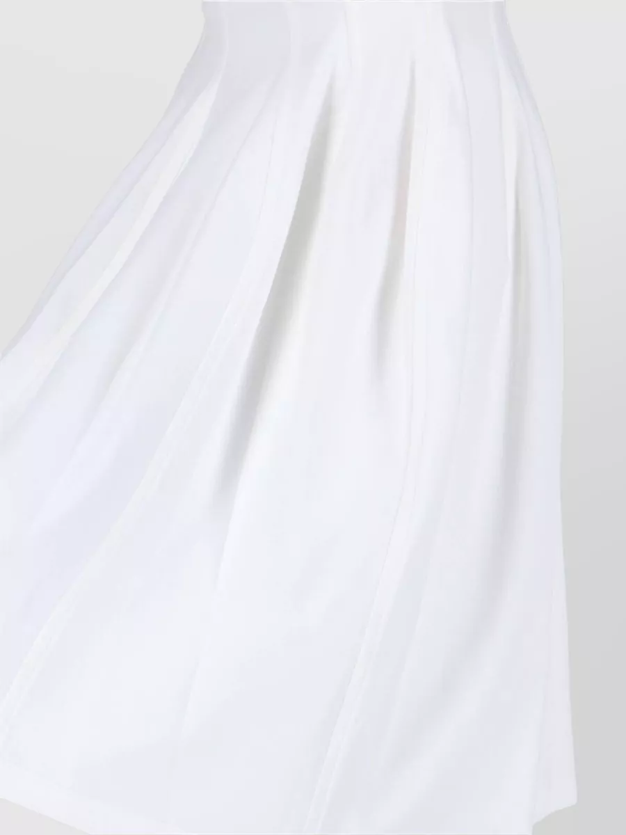 Marni Midi Skirt Knee Length Pleated Waistband