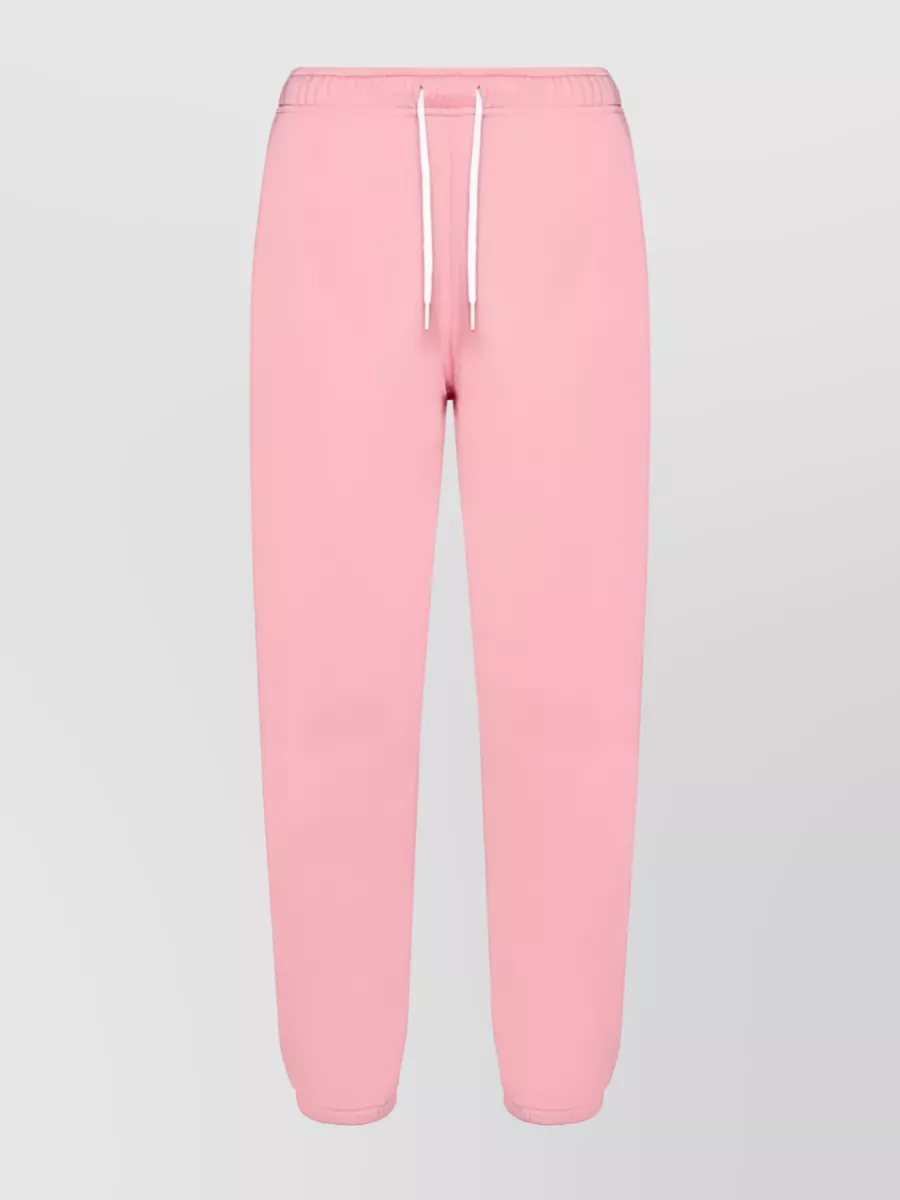 Shop Polo Ralph Lauren Sporty Drawstring Track Pants In Pink