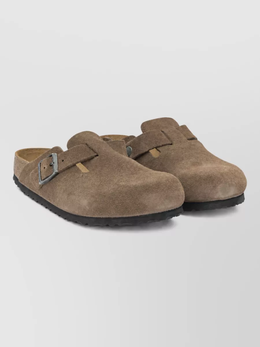 Birkenstock Suede Leather Boston Bs Clogs
