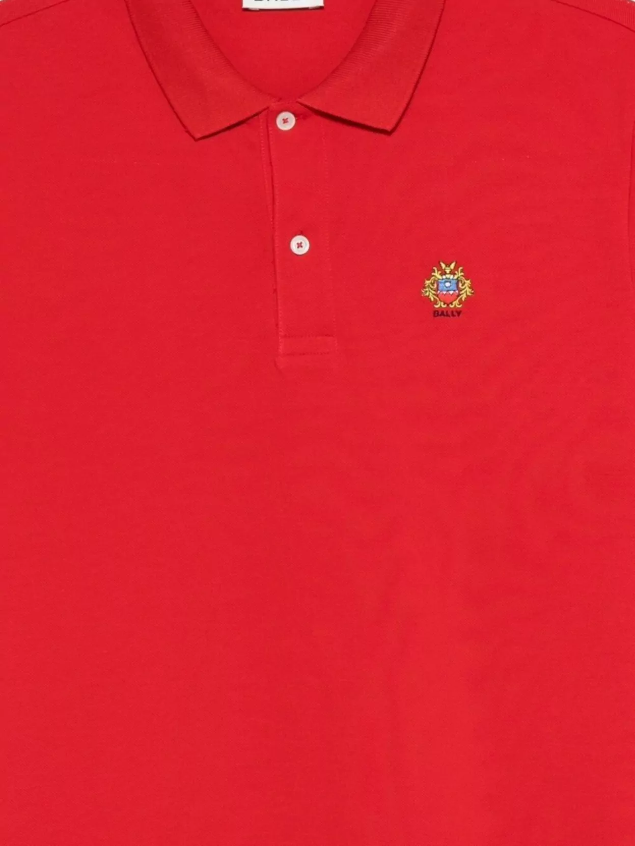 Bally Short Sleeve Polo Shirt With Collar Design