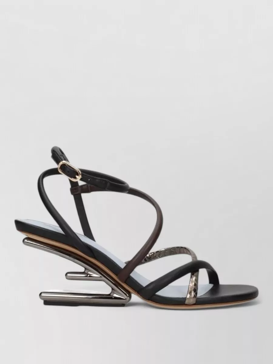 Fendi Leather Sandals