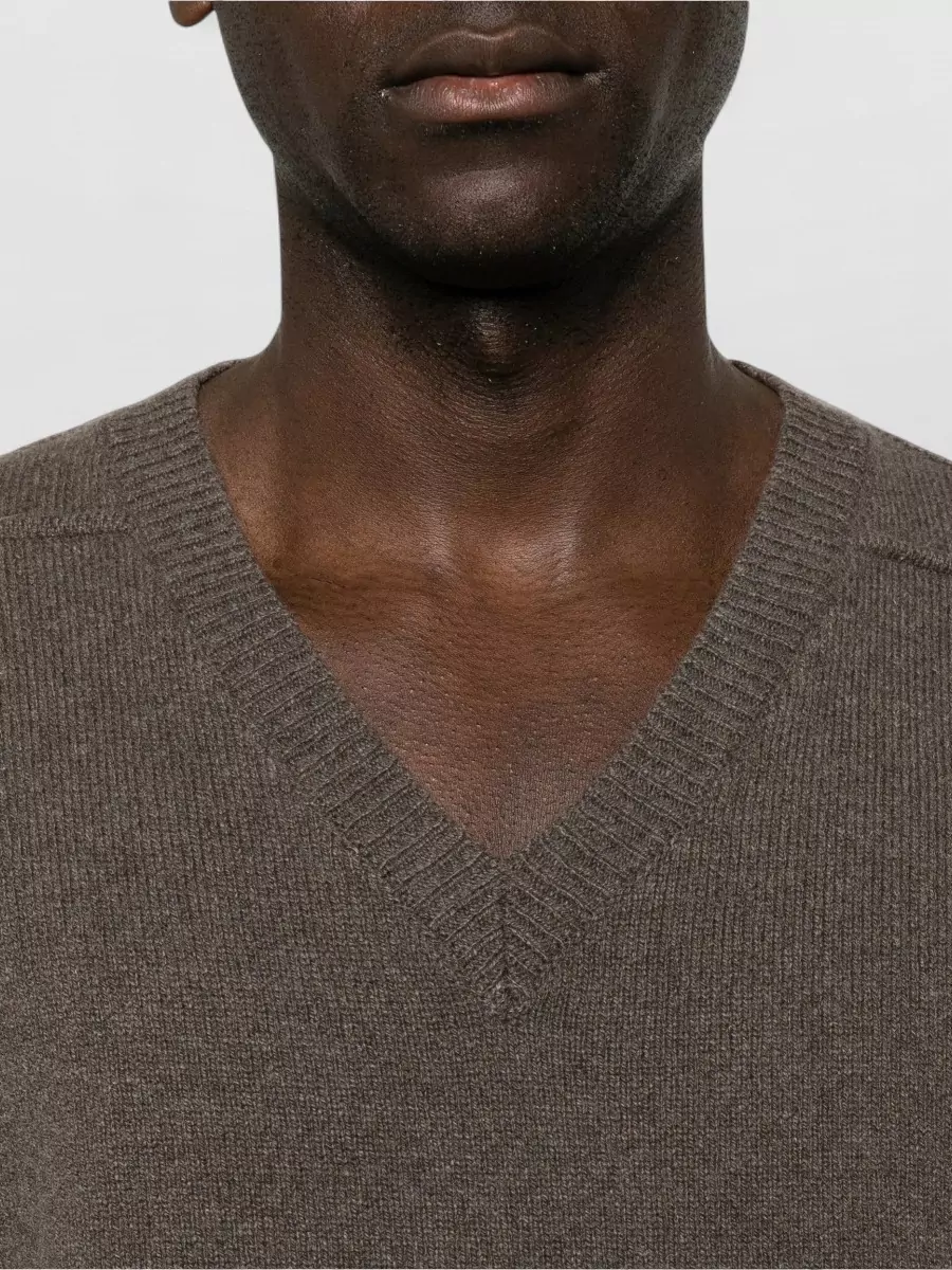 Rick Owens Cashmere V-Neck Sweater