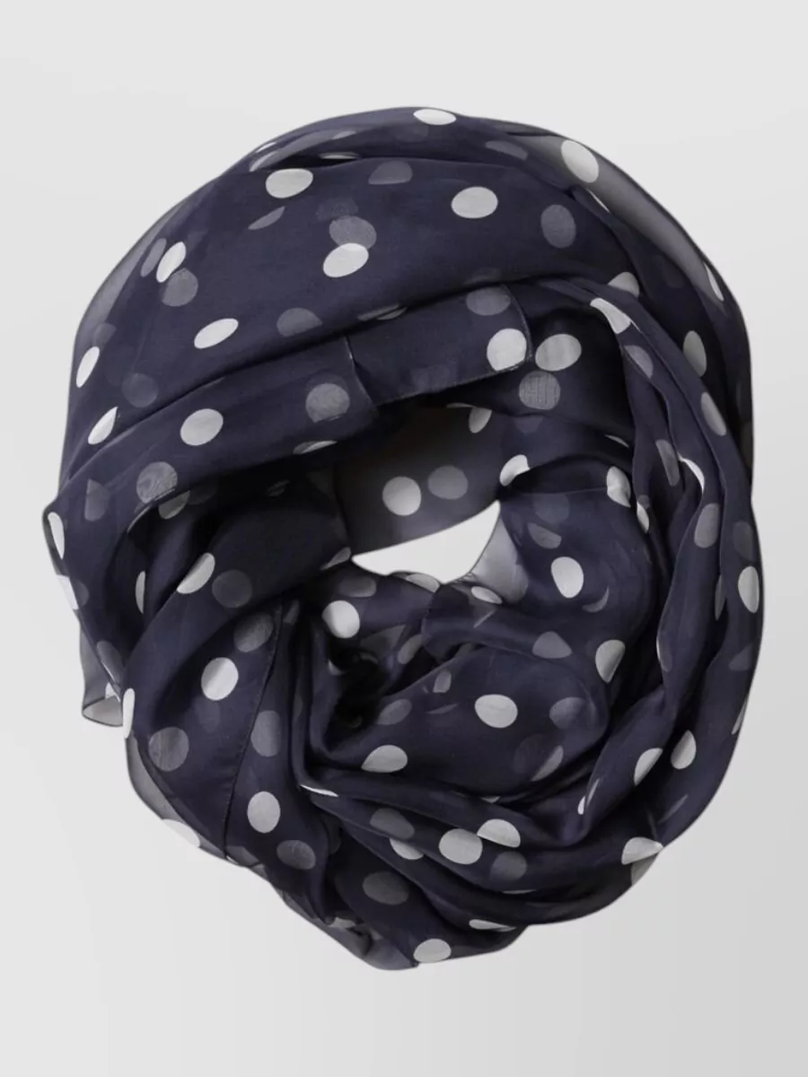 Dolce&Gabbana silk polka-dot scarf