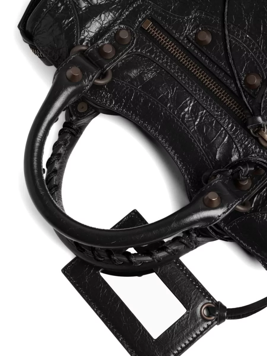 Balenciaga Le City Mini Leather Shoulder Bag