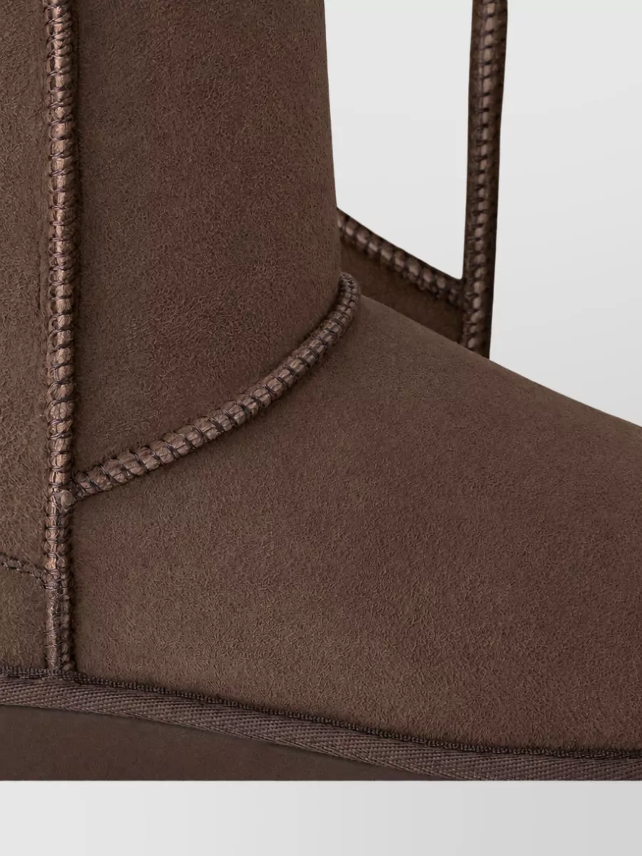 Ugg Shearling Suede Short Boots