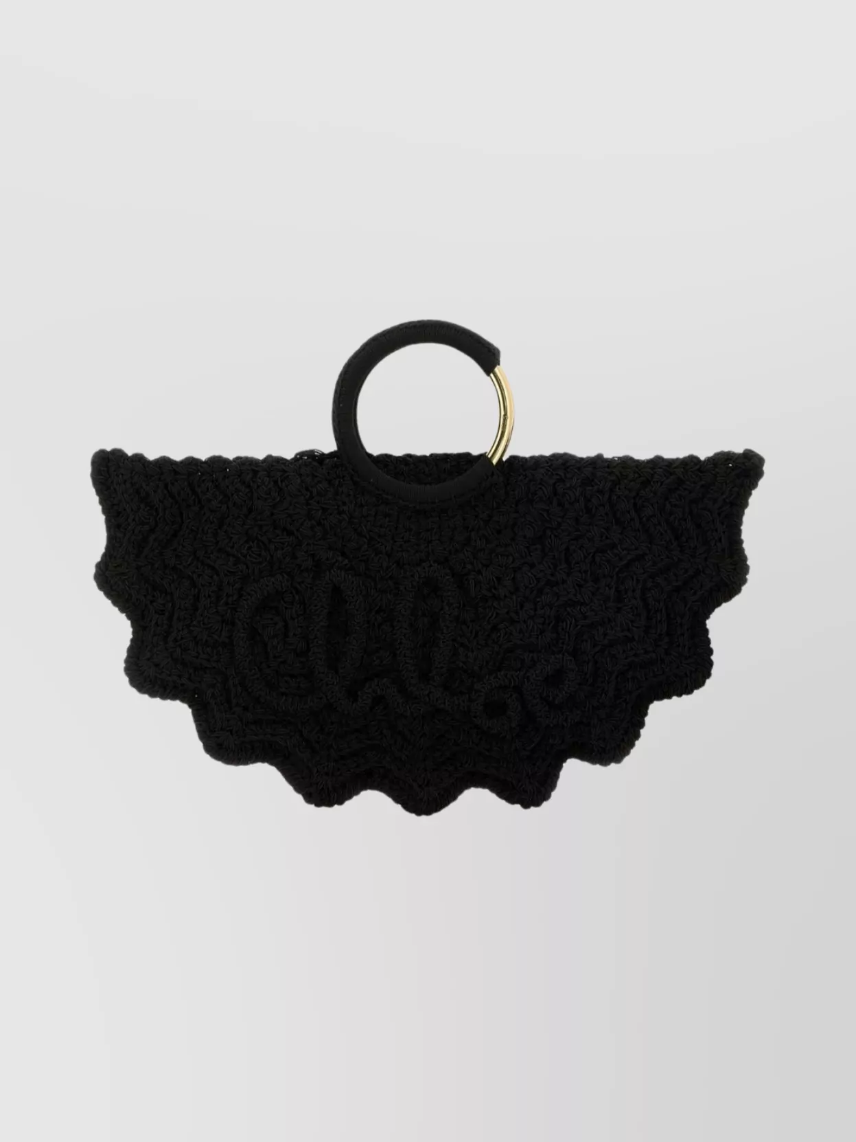 Chloé Small Crochet Design Handbag With Top Handle