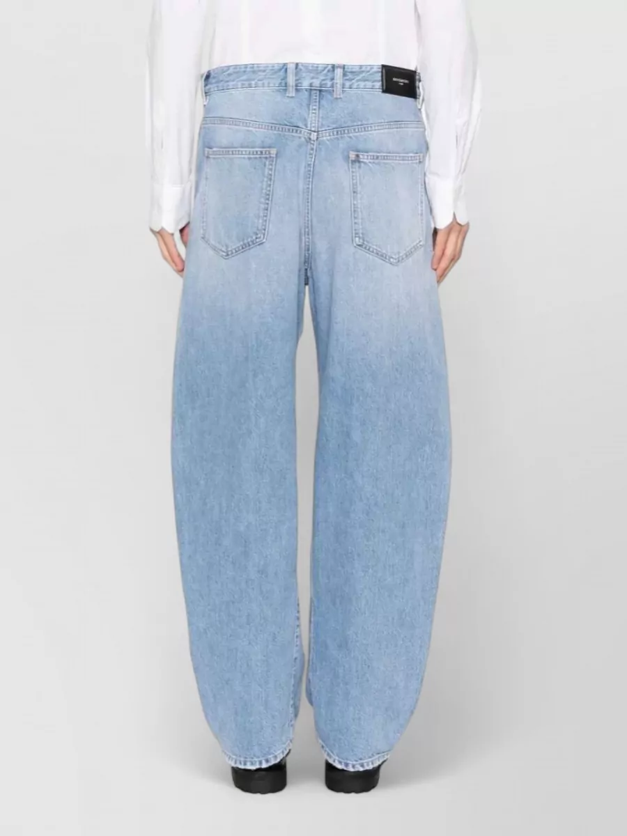 Givenchy Cotton Wide-Leg Jeans