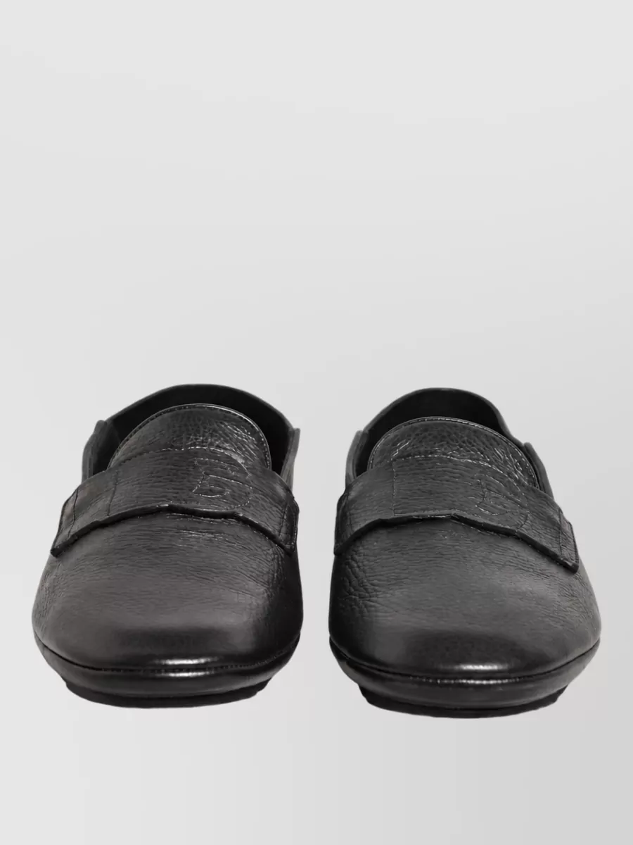 Dolce&Gabbana Leather Monk Shoes