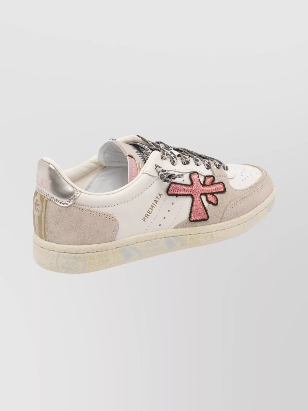 Premiata Contemporary Low Top Sneakers With Unique Features