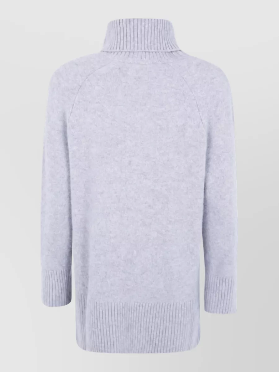 Emporio Armani Ribbed Turtleneck Wool Jumper