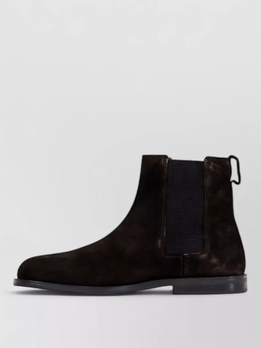 Calvin Klein Suede Leather Chelsea Boots