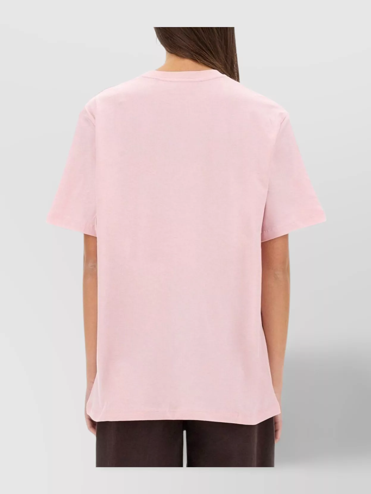 Rotate Birger Christensen Logo Oversize Fit Round Neck T-Shirt