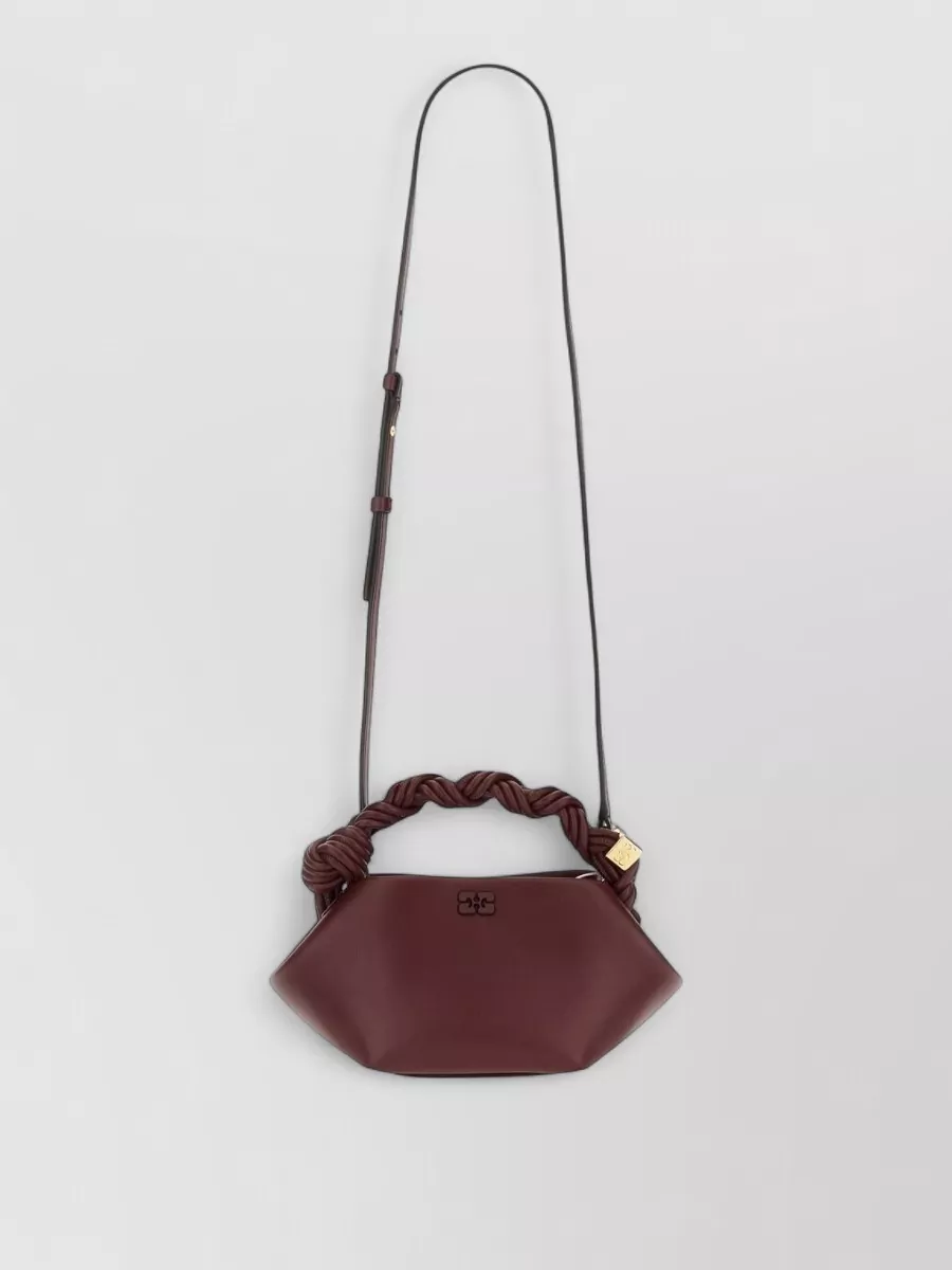 Ganni Bou Mini Leather Shoulder Bag