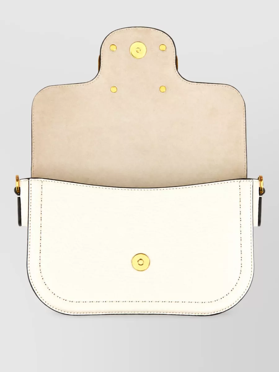Valentino Garavani Alltime Leather Shoulder Bag