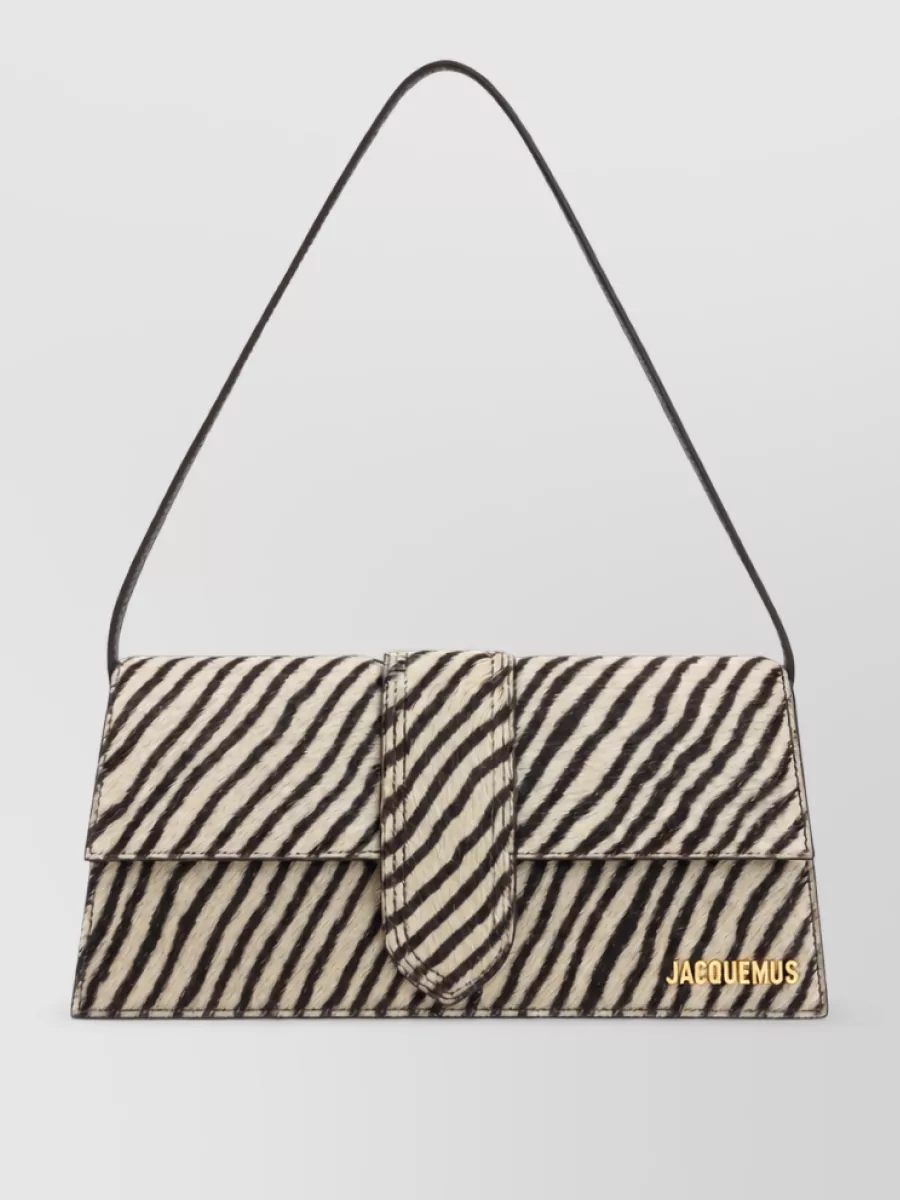 Jacquemus Le Bambino Long Calf Hair Clutch Bag