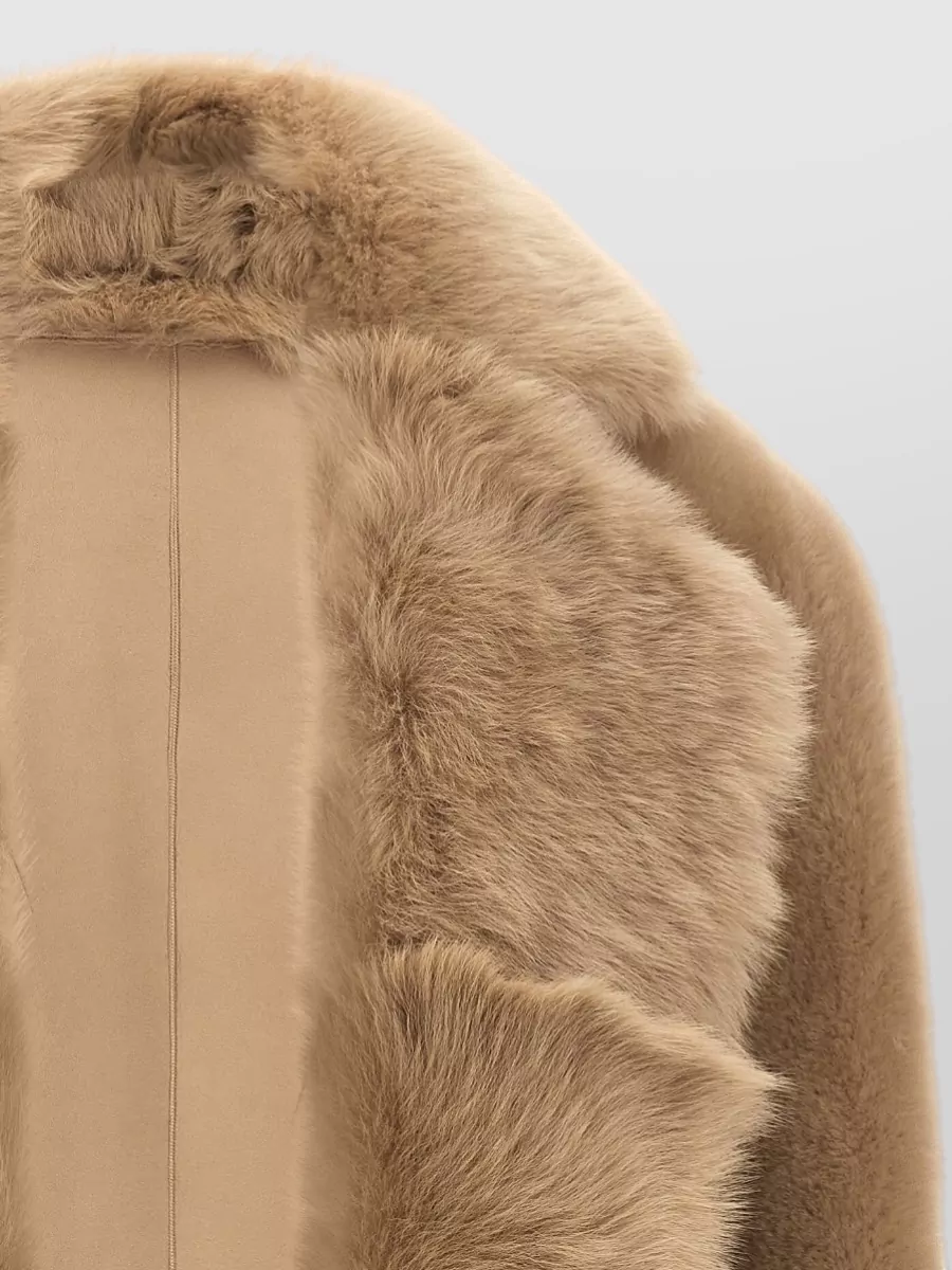 Blancha Shearling Sleeveless Vest