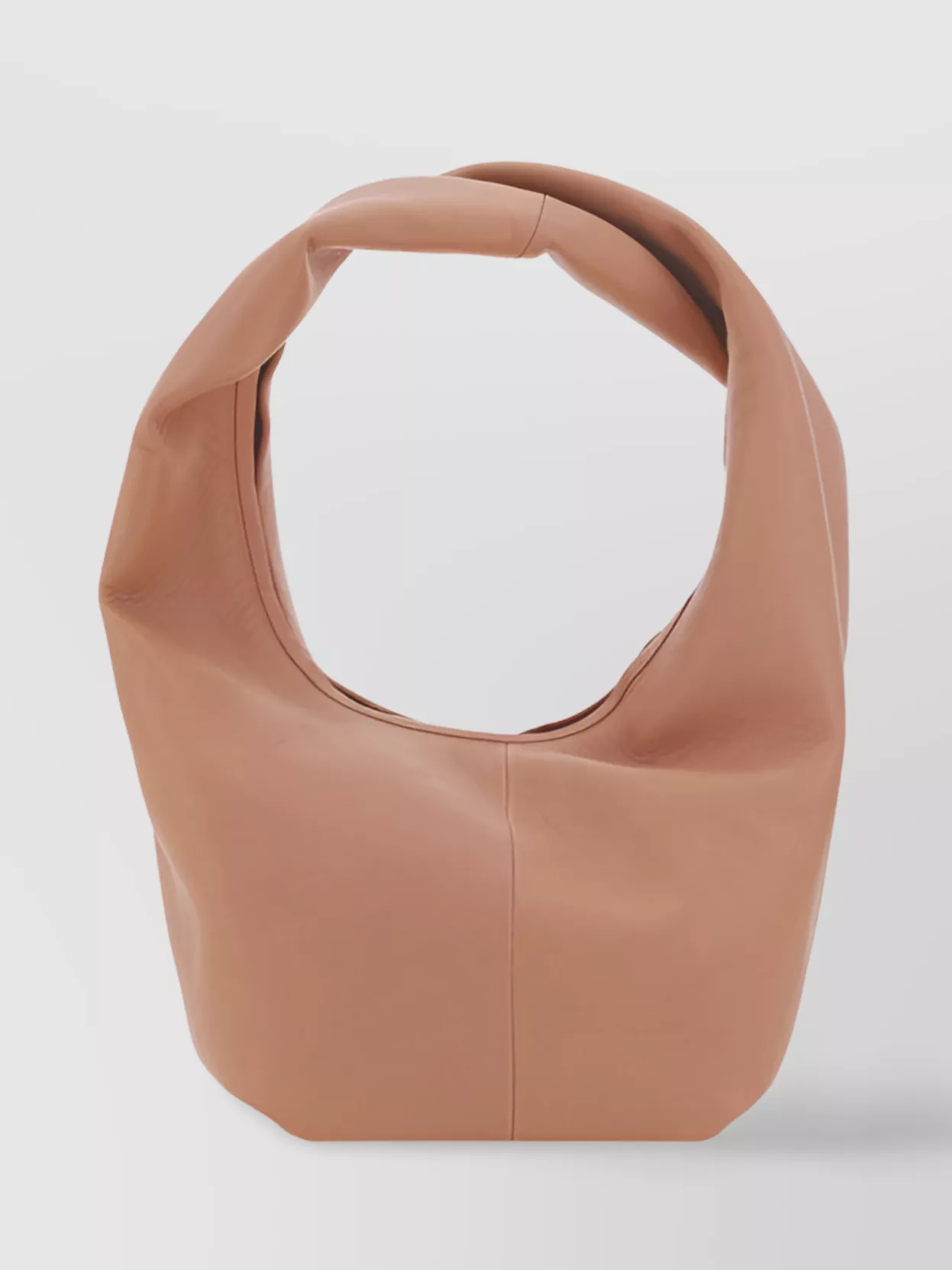 Shop Maeden Oversize Curved Calfskin Shoulder Bag